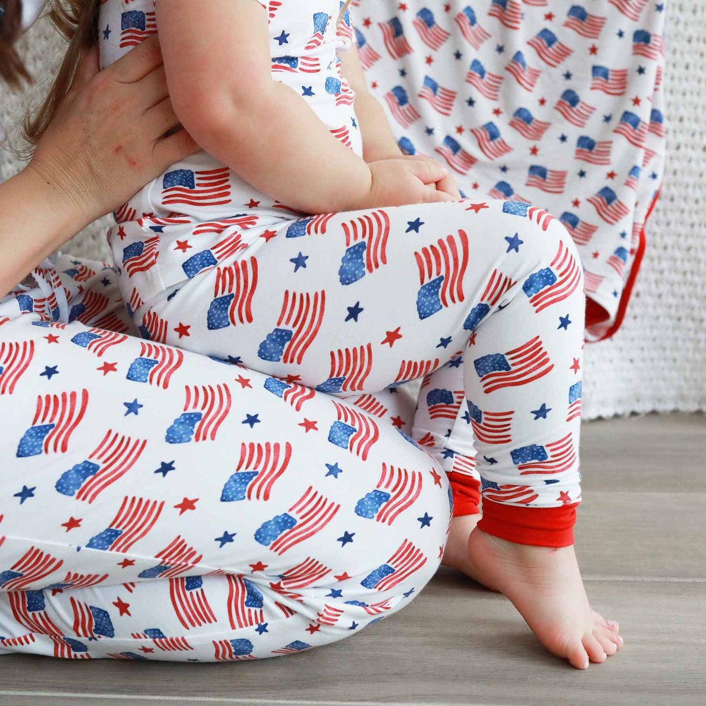 American Dreams Two Piece Pajama Set