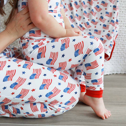 American Dreams Two Piece Pajama Set