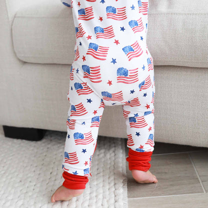 American Dreams Convertible Zip Romper