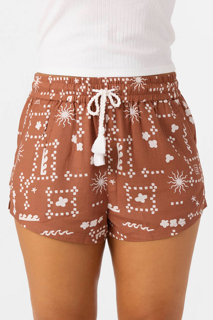 KEAGAN ABSTRACT BEACH SHORTS