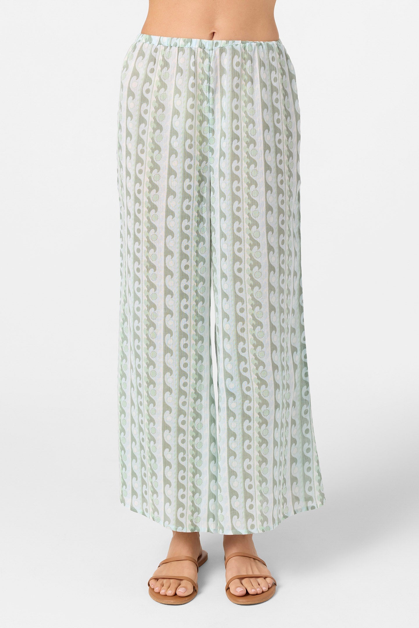 REGINA PRINTED COVER-UP PANTS