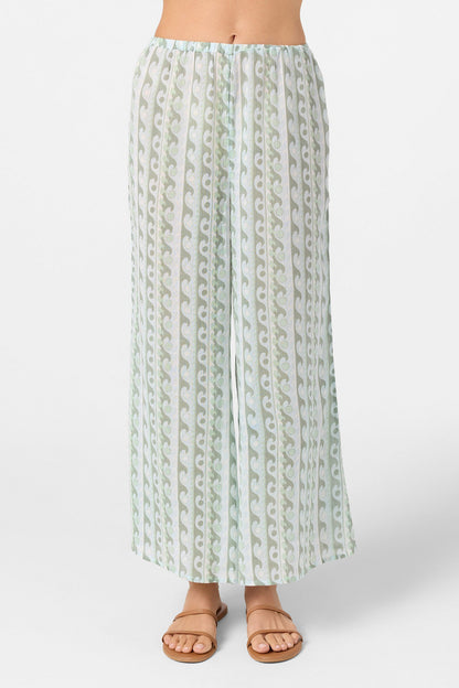 REGINA PRINTED COVER-UP PANTS