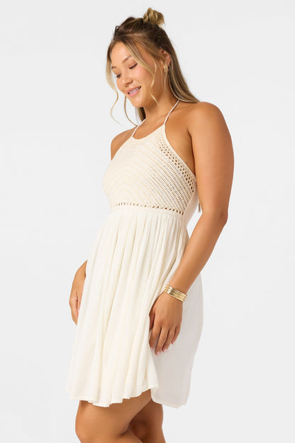 Bohemian style short-sleeved mini skirt