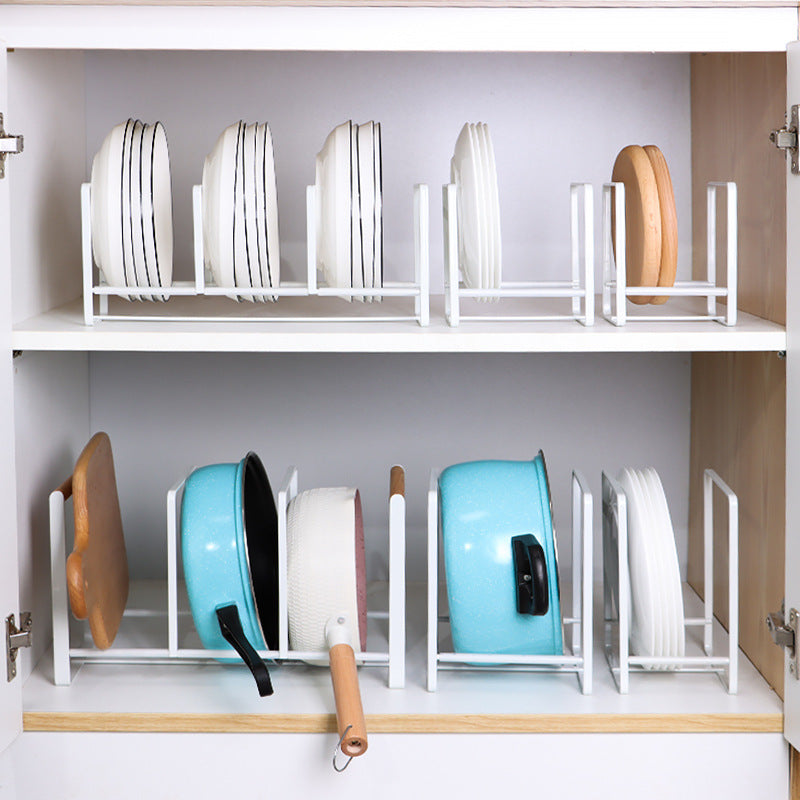 Adjustable Multi-Functional Cabinet Storage Shelf