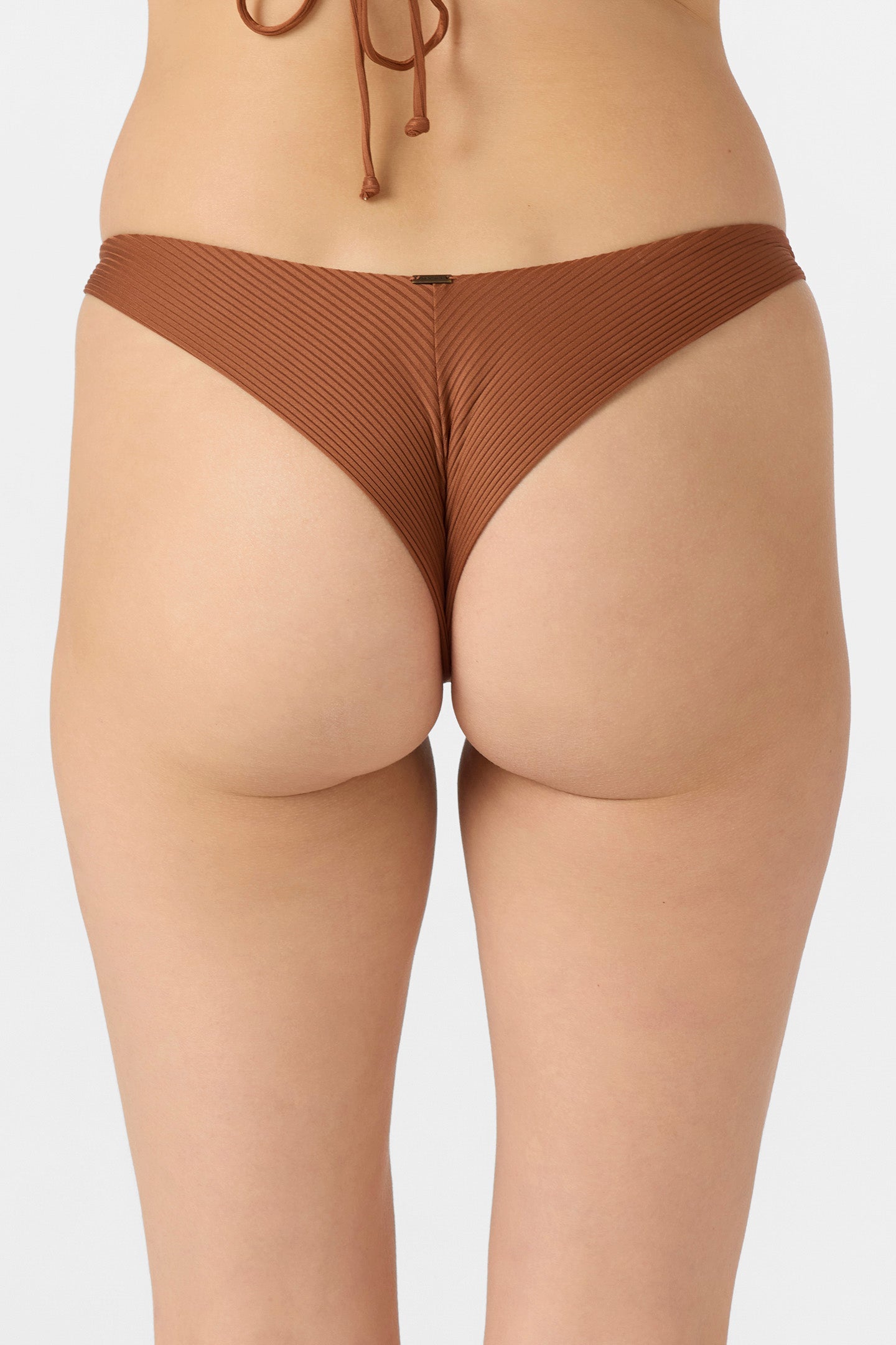 SALTWATER SOLIDS RIB HERMOSA SKIMPY BOTTOMS