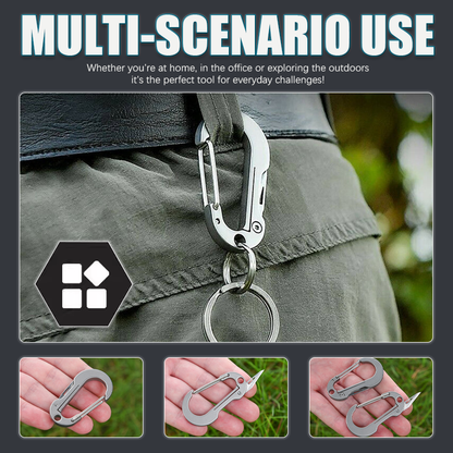 (🔥Early Christmas Sale - 49% OFF) Multifunctional Titanium Alloy Keychain